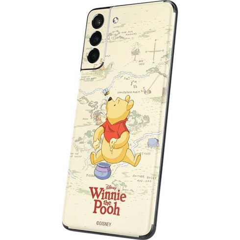 Disney Winnie the Pooh Hundred Acre Wood Galaxy S21 Plus 5G Skin